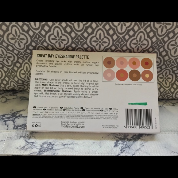 Models Own Cheat Day Eyeshadow Palette - Picture 2 of 3